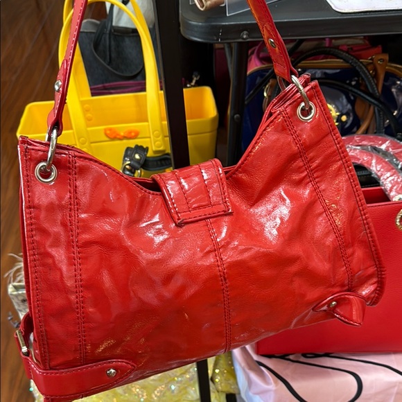 Franco Sarto Red Shoulder Bag - Picture 4 of 6